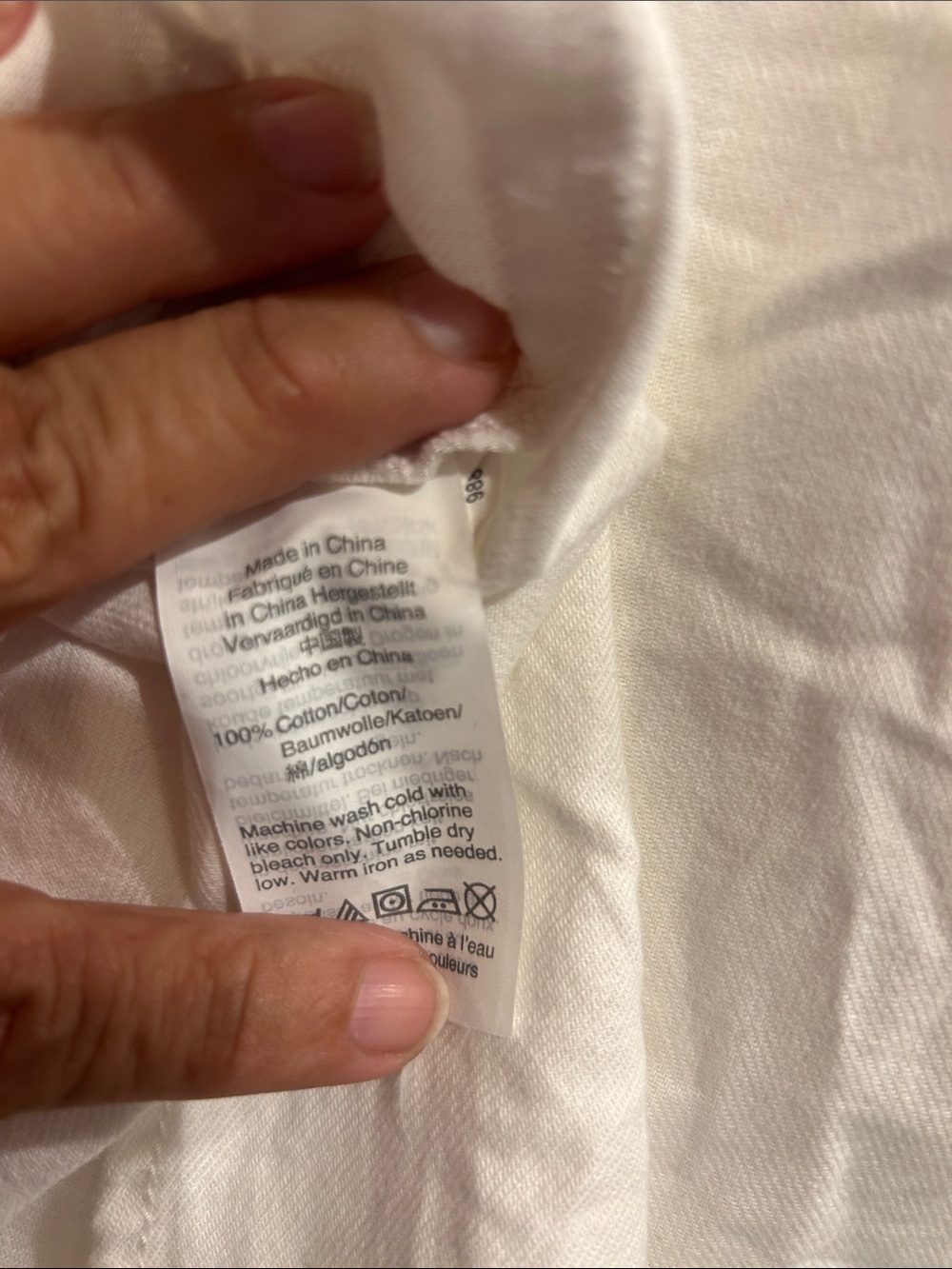 Madewell Cream Short-Sleeve Button-Down Shirt - Picture 6 of 6